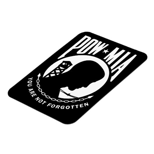 POW MIA Flexibel Magneet (Linkerzijde)