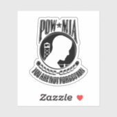 POW/MIA-herkenningsdag Sticker (Vel)