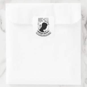 POW/MIA-herkenningsdag Vierkante Sticker