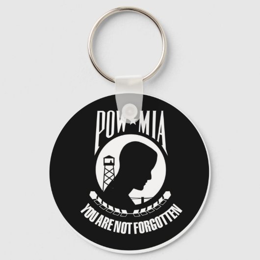 POW MIA MILITARY HEROES GEAR SLEUTELHANGER (Voorkant)