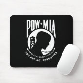 POW MIA Mousepad Muismat (Met muis)