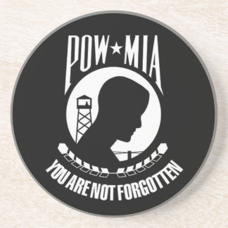 POW - MIA-Onderzetter Zandsteen Onderzetter