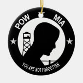 POW MIA Ornament (Voorkant)