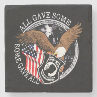 POW-MIA Patriottische Militaire Stenen Onderzetter