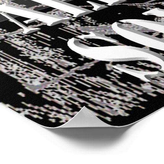 POW/MIA-Poster Poster (Hoek)