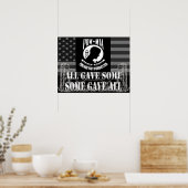 POW/MIA-Poster Poster (Keuken)