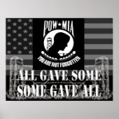 POW/MIA-Poster Poster (Voorkant)