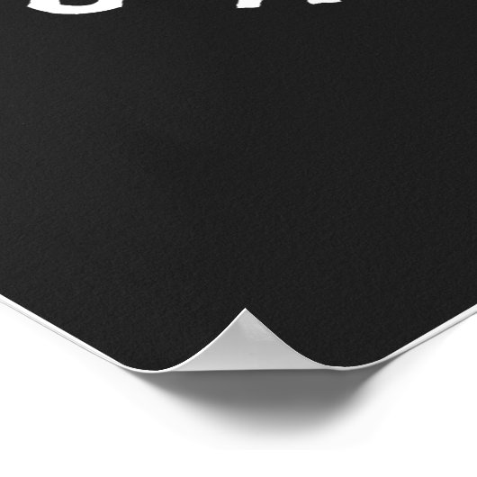 POW MIA-Poster Poster (Hoek)