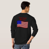 POW-MIA (probeer deze te verbranden!) T-shirt (Achterkant volledig)