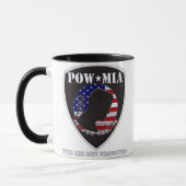 POW MIA - Schild Mok (Links)