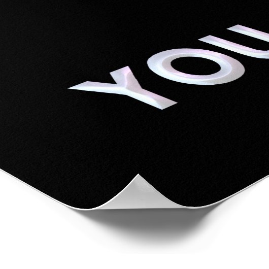 POW MIA - Schild Poster (Hoek)