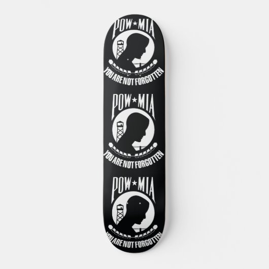 POW MIA SKATEBOARD (Voorkant)
