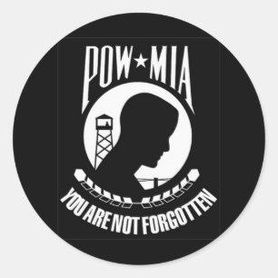 POW MIA STICKER