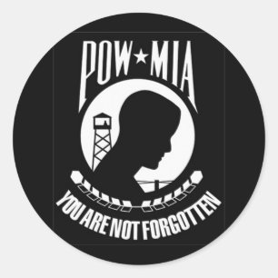 POW - MIA STICKER
