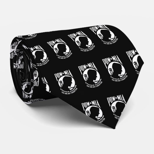 POW-MIA STROPDAS (Opgerold)