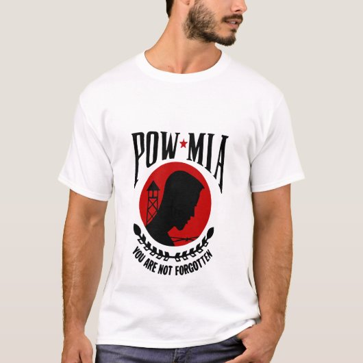 POW MIA T-Shirt (Voorkant)