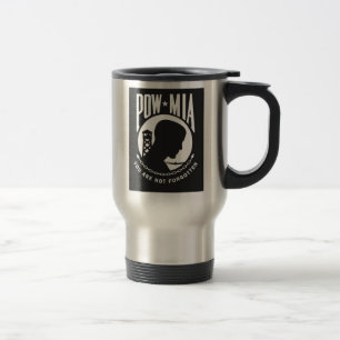 POW MIA Travel Mug Reisbeker
