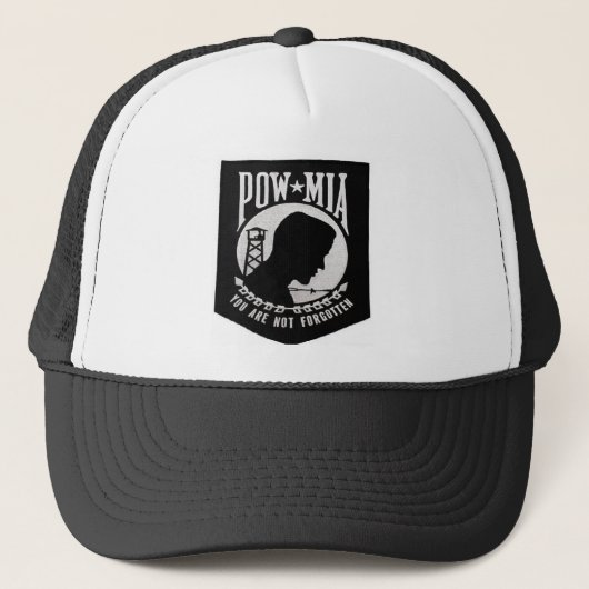 POW/MIA TRUCKER PET (Voorkant)