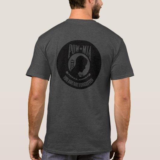 POW MIA U MOET NIET VERGETEN MAGA GEAR ZIJN T-SHIRT (Achterkant)
