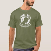 POW MIA U VERGETEN DE SHIRTEN NIET T-SHIRT (Voorkant)