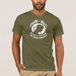 POW MIA U VERGETEN DE SHIRTEN NIET T-SHIRT