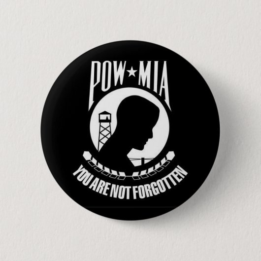 POW*MIA U wordt niet vergeten - Button (Voorkant)