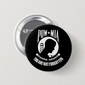 POW*MIA U wordt niet vergeten - Button (Voorkant /achterkant)