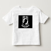 POW-MIA-vlag Kinder Shirts (Voorkant)