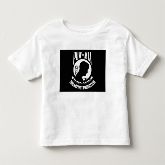 POW-MIA-vlag Kinder Shirts (Voorkant)