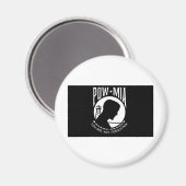POW+MIA-vlag Magneet (Voorkant / Achterkant)