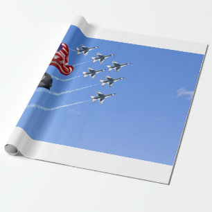 POW MIA-vlag met oude glorie en de ondervogels Cadeaupapier