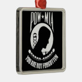 POW-MIA-vlag Metalen Ornament (Rechts)