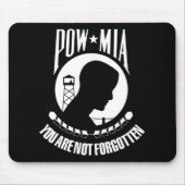 POW*MIA-vlag Muismat (Voorkant)