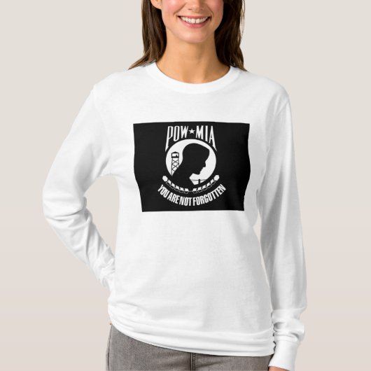 POW-MIA-vlag T-shirt (Voorkant)