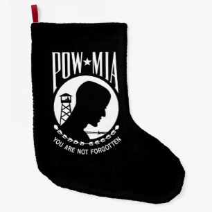 POW MIA-vlag: Vermiste soldaten van de Vietnamoorl Grote Kerstsok