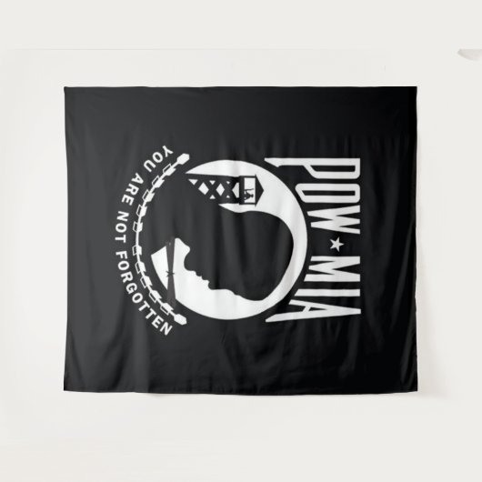 POW/MIA WANDKLEED (Voorkant (horizontaal))