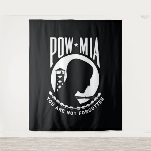 POW/MIA WANDKLEED (Voorkant)