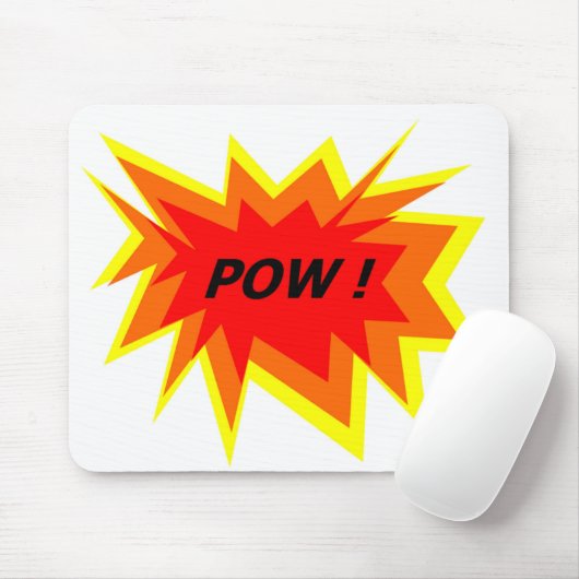 POW! MUISMAT (Met muis)