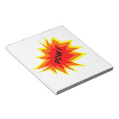 POW! NOTITIEBLOK (Schuin)