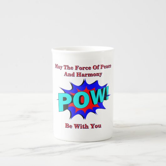 POW! Peace and Harmony Specialty Mok (Voorkant)