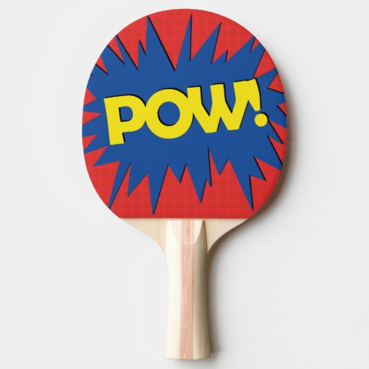 Pow Ping Pong Paddle Tafeltennisbatje (Voorkant)