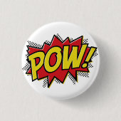 POW! RONDE BUTTON 3,2 CM (Voorkant)