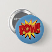 Pow! Ronde Button 5,7 Cm (Voorkant /achterkant)