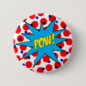 Pow! Ronde Button 5,7 Cm (Voorkant)