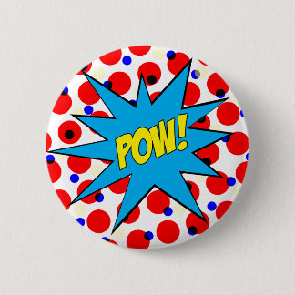 Pow! Ronde Button 5,7 Cm