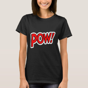 POW! Screwball Graphics Zwart T-shirt