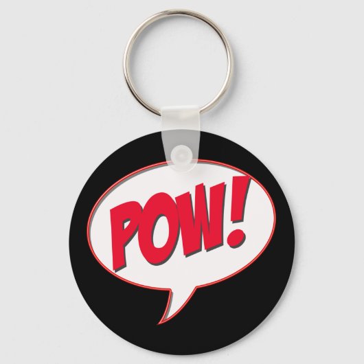 Pow! Sleutelhanger (Voorkant)
