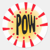 Pow - Sticker (Voorkant)
