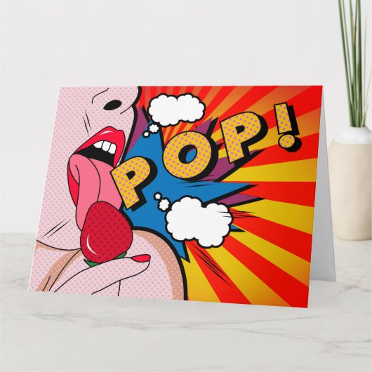 Pow-strips Kaart (Voorkant)