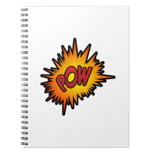 Pow Superheld Fight Notitieboek